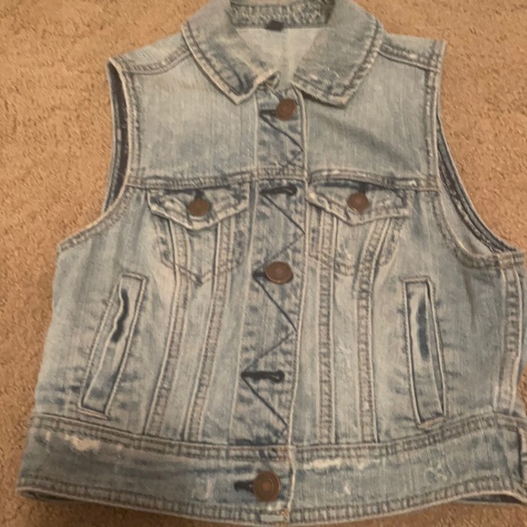 American Eagle jeans vest - Picture 1 of 3
